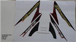 Ficha técnica e caractérísticas do produto Faixa Xr 250 Tornado 06 - Moto Cor Vermelha - Kit 733 - Jotaesse