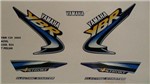 Ficha técnica e caractérísticas do produto Faixa Ybr 125 02 - Moto Cor Azul 524 - Kit Adesivos - Jotaesse