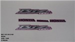 Ficha técnica e caractérísticas do produto Faixas Biz 125 Ks 12 - Moto Cor Rosa - Kit 1046 - Jotaesse
