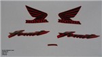 Ficha técnica e caractérísticas do produto Faixas Cb 600 05 - Moto Cor Vermelha (672 - Kit Adesivos) - Jotaesse