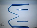 Ficha técnica e caractérísticas do produto Faixas Cg 125 82 - Moto Cor Azul (11 - Kit Adesivos) - Jotaesse