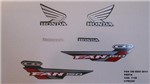 Ficha técnica e caractérísticas do produto Faixas Cg 150 Fan Esdi 14 - Moto Cor Preta - Kit 1148 - Jotaesse