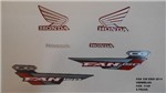 Ficha técnica e caractérísticas do produto Faixas Cg 150 Fan Esdi 14 - Moto Cor Vermelha - Kit 1146 - Jotaesse