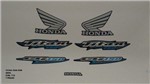 Ficha técnica e caractérísticas do produto Faixas Cg 150 Titan Esd 06 - Moto Cor Azul Kit 710 - Jotaesse