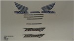 Ficha técnica e caractérísticas do produto Faixas Cg 150 Titan Ks 09 - Moto Cor Azul - Kit 839 - Jotaesse