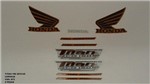 Ficha técnica e caractérísticas do produto Faixas Cg 150 Titan Ks 10 - Moto Cor Laranja - Kit 873 - Jotaesse