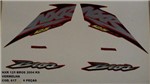 Ficha técnica e caractérísticas do produto Faixas Nxr 125 Bros Ks 04 - Moto Cor Vermelha - Kit 617 - Jotaesse