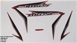 Ficha técnica e caractérísticas do produto Faixas Nxr 150 Bros 13 - Moto Cor Vermelha - Kit 1091 - Jotaesse