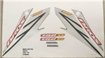 Ficha técnica e caractérísticas do produto Faixas Nxr 150 Bros Ks 07 - Moto Cor Preta - Kit 772 - Jotaesse