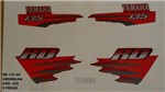 Ficha técnica e caractérísticas do produto Faixas Rd 135 98 - Moto Cor Vermelha (350 - Kit Adesivos) - Jotaesse