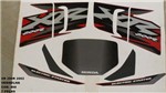 Ficha técnica e caractérísticas do produto Faixas Xr 200 02 - Moto Cor Vermelha (498 - Kit Adesivos) - Jotaesse