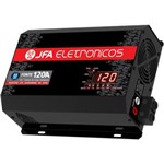 Ficha técnica e caractérísticas do produto Fonte Carregadora JFA 120A com Multímetro e Indicador de Carga - Slim/Bivolt