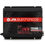 Ficha técnica e caractérísticas do produto Fonte Carregadora JFA 50A com Multímetro e Indicador de Carga - Slim/Bivolt