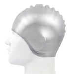 Ficha técnica e caractérísticas do produto Homem Mulheres alta Spandex Natação Silicone Wear impermeáveis ¿¿Natação Caps Swimming cap