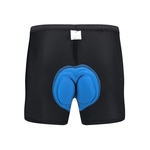 Ficha técnica e caractérísticas do produto Homens Mulheres Respiráveis ¿¿shorts Ciclismo Com Almofada Thicken Silicone Sponge