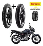 Ficha técnica e caractérísticas do produto Honda Cg 160 Fan Pneu Dianteiro Traseiro Pirelli S/cam