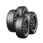 Ficha técnica e caractérísticas do produto Jogo 4 Pneus Aro 15 Kumho Kh27 175/60r15 81h