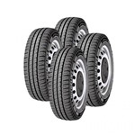 Ficha técnica e caractérísticas do produto Jogo 4 Pneus Aro 16 Michelin Agilis 195/75R16C 105R