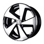 Ficha técnica e caractérísticas do produto Jogo 4 Rodas Aro 17x6 Vw Golf Gti Alemão 4x100 BD Et42 Krmai R71