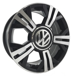 Ficha técnica e caractérísticas do produto Jogo 4 Rodas Aro 15 Vw Up TSI 5X100 BD BRW 1270