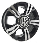 Ficha técnica e caractérísticas do produto Jogo 4 Rodas Aro 15x6 Vw Up TSI 5X100 BD BRW 1270