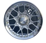 Ficha técnica e caractérísticas do produto Jogo 4 Rodas Aro 15x8 Rodera RS2 Flat 4x100/108 Silver Polished RDR26