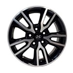 Ficha técnica e caractérísticas do produto Jogo 4 Rodas Aro 16 Brw 1360 Hyundai Creta 5x114,3 Preto e Diamante Tala 6 Et43