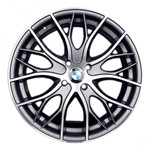 Ficha técnica e caractérísticas do produto Jogo 4 Rodas Aro 17x7 BMW 335i Biturbo 4x100 GR Et40 Krmai R54