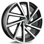 Ficha técnica e caractérísticas do produto Jogo 4 Rodas Aro 17x7 Vw Golf R-Line 2018 5X112 BD Zk-780