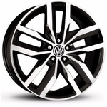 Ficha técnica e caractérísticas do produto Jogo 4 Rodas Aro 17X7 Vw Golf Tsi 2018 5x112 BD Zk-560