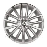 Ficha técnica e caractérísticas do produto Jogo 4 Rodas Aro 17x7 Vw Jetta TSI 5X112 BD BRW 810