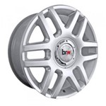 Jogo 4 Rodas Aro 17x7 Vw Polo Europeu 4x100/108 Prata BRW 1090