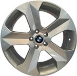Ficha técnica e caractérísticas do produto Jogo 4 Rodas Aro 18x7 BMW X6-Z5 4X100 Prata Et40 Krmai K47