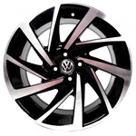 Ficha técnica e caractérísticas do produto Jogo 4 Rodas Aro 18x7 Vw Novo Polo/Virtus 4x100 BD Et40 Krmai R93