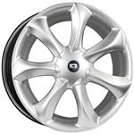 Jogo 4 Rodas Kr K-54 Aro 17 5x100/5x112 Prata Tala 7 Et 40