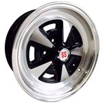 Ficha técnica e caractérísticas do produto Jogo 4 Rodas Kr M-8 Opala Ss Aro 14 5x114 Preto e Diamante Tala 6 Et 25