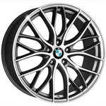 Ficha técnica e caractérísticas do produto Jogo 4 Rodas Kr R-54 Bmw 335i Bitu Aro 18 5x114,3 Grafite e Diamante Tala 7 Et 40