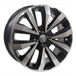 Ficha técnica e caractérísticas do produto Jogo 4 Rodas Kr R-86 Vw Amarok Aro 18 4x100 Preto e Diamante Tala 7 Et 40