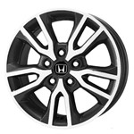 Ficha técnica e caractérísticas do produto Jogo 4 Rodas Kr R-98 Hyundai Creta Aro 16 5x114 Preto e Diamante Tala 6 Et 43