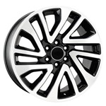 Ficha técnica e caractérísticas do produto Jogo 4 Rodas Kr S01 Nissan Frontier Aro 20 6x114 Preto e Diamante Tala 8,5 Et 33