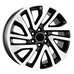 Ficha técnica e caractérísticas do produto Jogo 4 Rodas Kr S01 Nissan Frontier Aro 18 6X114 Preto e Diamante Tala 8,5 Et 33