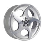 Ficha técnica e caractérísticas do produto Jogo 4 Rodas Volcano Munique Mercedes Slr Aro 18 4x100 Prata Tala 6 Et 42