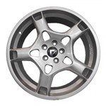 Ficha técnica e caractérísticas do produto Jogo 4 Rodas Volcano Stuttgart Porsche Aro 17 5X100 Prata Tala 7 ET 40