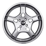 Ficha técnica e caractérísticas do produto Jogo 4 Rodas Volcano Stuttgart Porsche Aro 17 4X100 Prata Tala 6 Et 40