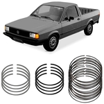 Ficha técnica e caractérísticas do produto Jogo Anel Segmento 0.50 Volkswagen Saveiro 1.6 82 a 86 Metal Leve