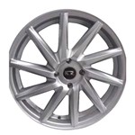 Jogo C/4 Rodas Aro 17x7,0 Krmai K51 4x100 Offset 40 Ss (silver Star) Vossen