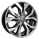 Jogo C/4 Rodas Aro 17x7,0 Krmai R35 5x100 Offset 40 Gd (graphite Diamond) Audi Rs6