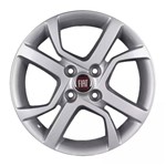 Ficha técnica e caractérísticas do produto Jogo C/4 Rodas Aro 15X6,0 Krmai R77 4X98 Offset 38 Ss (Silver Star) Fiat Mobi