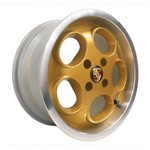 Ficha técnica e caractérísticas do produto Jogo C/4 Rodas Aro 15x7,0 Krmai M6 4x100 Offset 32 Dd (dourado Diamond) Porsche