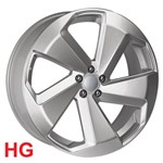 Jogo C/4 Rodas Aro 17x6,0 Krmai R71 5x100 Offset 42 Hg (hyper Gloss) Golf Gti Alemao